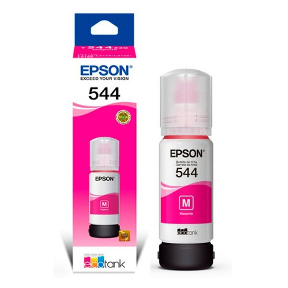 Foto 3 de Garrafa de tinta ecotank epson t544322 magenta