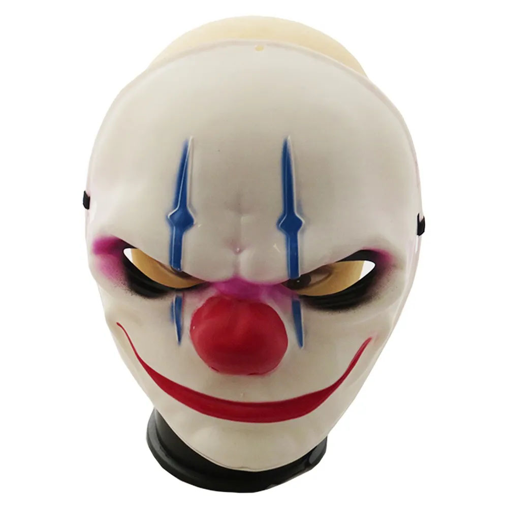 Foto 2 de Máscara palhaço expressão sorriso assustador halloween