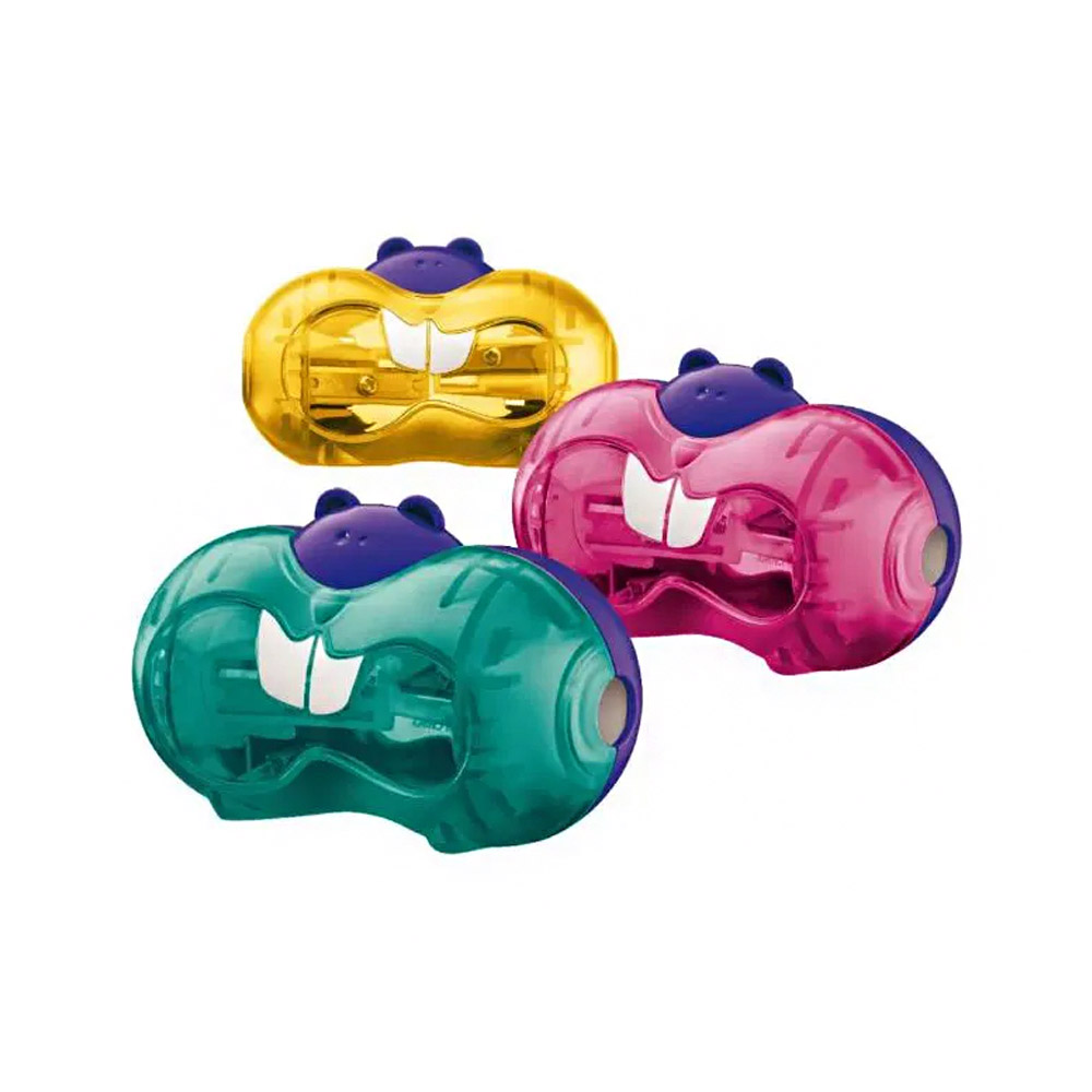 Foto 2 de Apontador croc croc twist com 2 furos 1und sortido maped