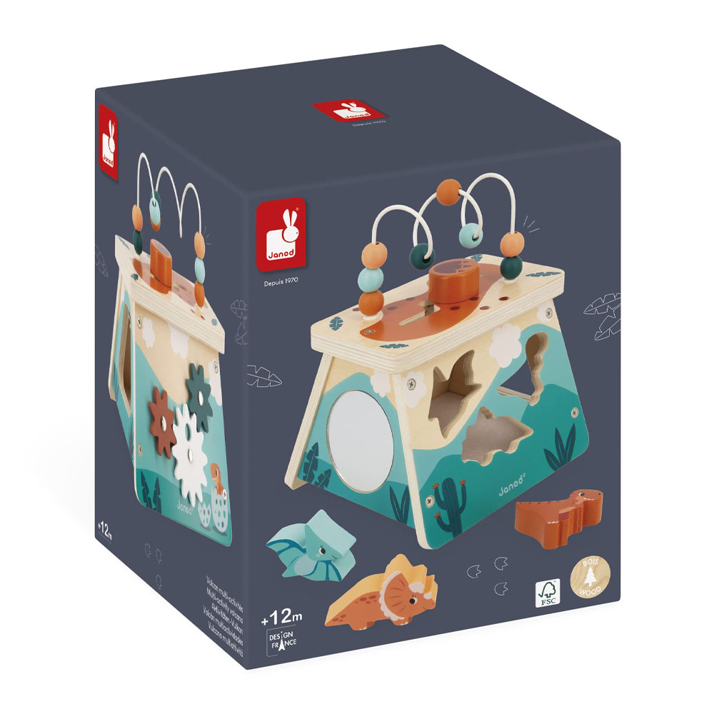 Foto 2 de Vulcão multiatividades dinossauro brinquedo educativo janod