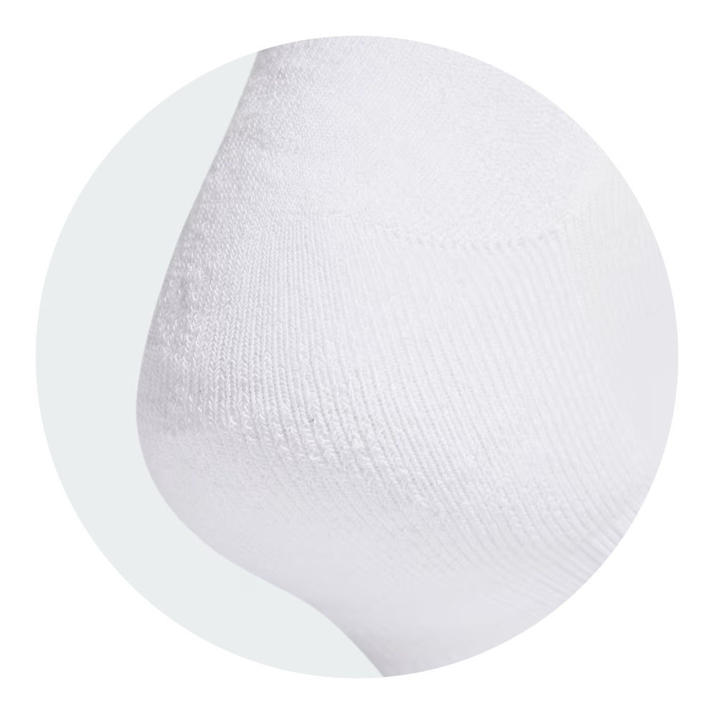 Foto 3 de Meias sportswear ankle cushioned 3 pares tam m adidas