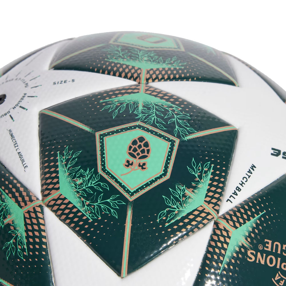 Foto 3 de Bola ucl league branca e verde adidas