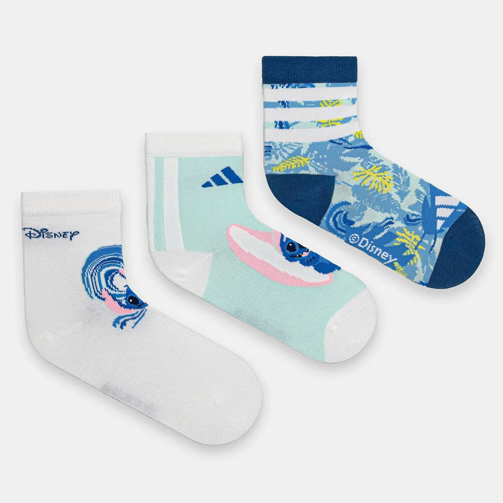 Foto 2 de Meias disney lilo stitch 3 pares g adidas
