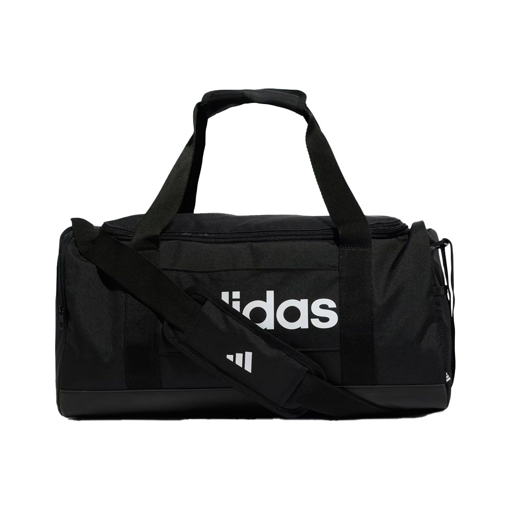 Foto 2 de Mala duffel pequena linear preto je8343 adidas