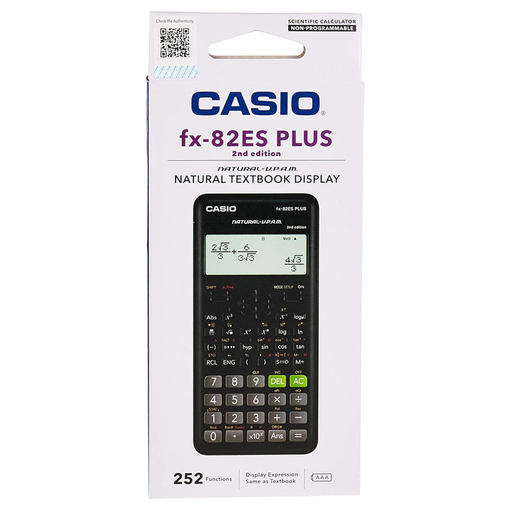 Foto 2 de Calculadora científica fx 82es plus 2 com 252 funções casio