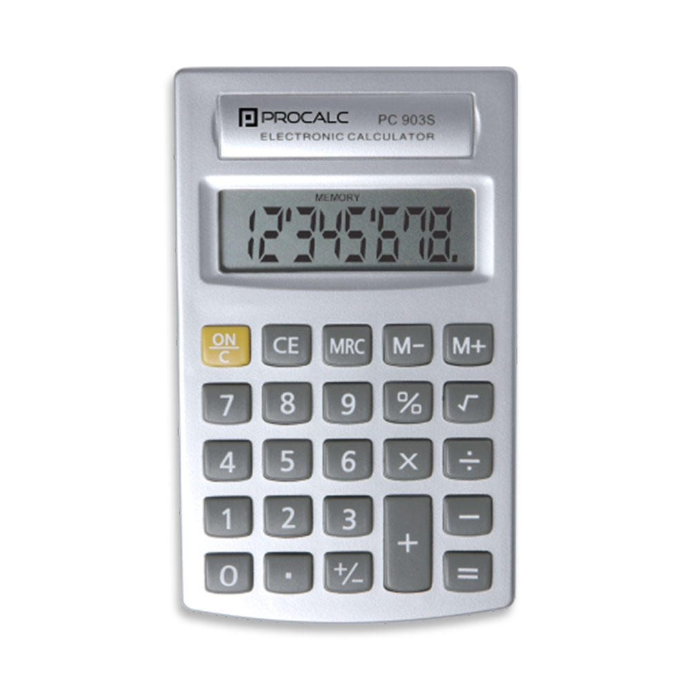 Foto 2 de Calculadora pessoal 8 dígitos pc903s procalc