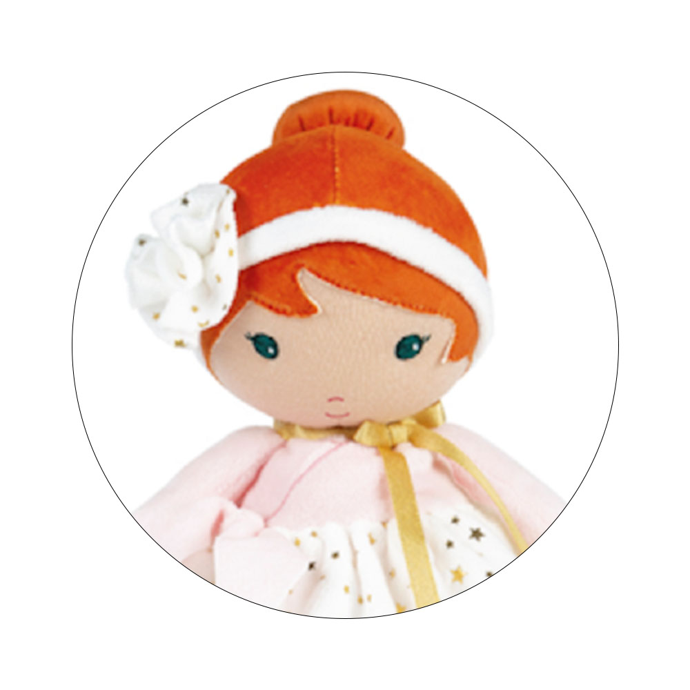 Foto 3 de Boneca de tecido 25cm minha boneca tendresse valentine kaloo