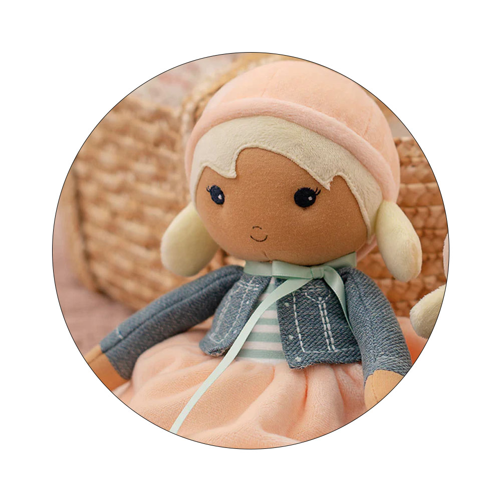 Foto 3 de Boneca de tecido 32cm minha boneca tendresse chloe kaloo