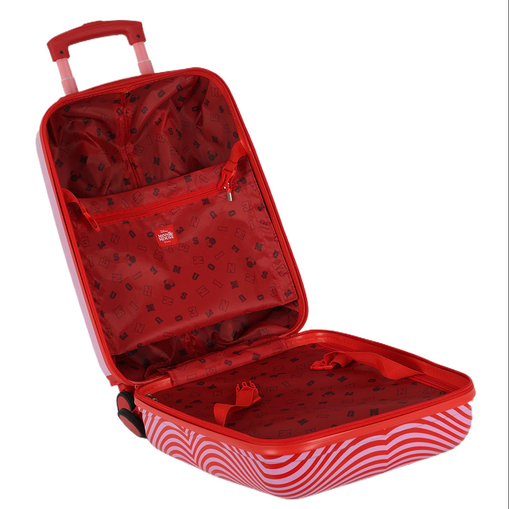 Foto 2 de Mala de bordo viagem pequena 360° minnie mouse luxcel