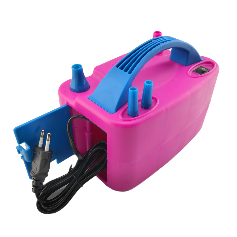 Foto 2 de Inflador compressor 220v bomba balões bexigas rosa