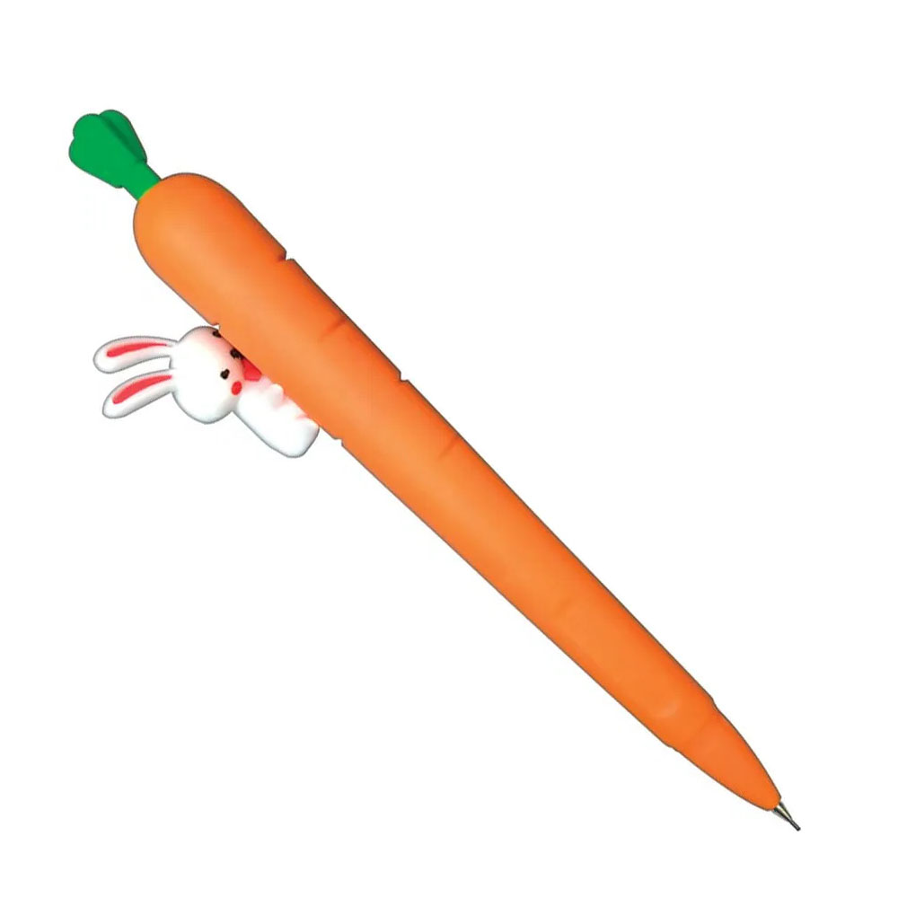 Foto 3 de Lapiseira 0.7mm cenoura coelhinho tilibra