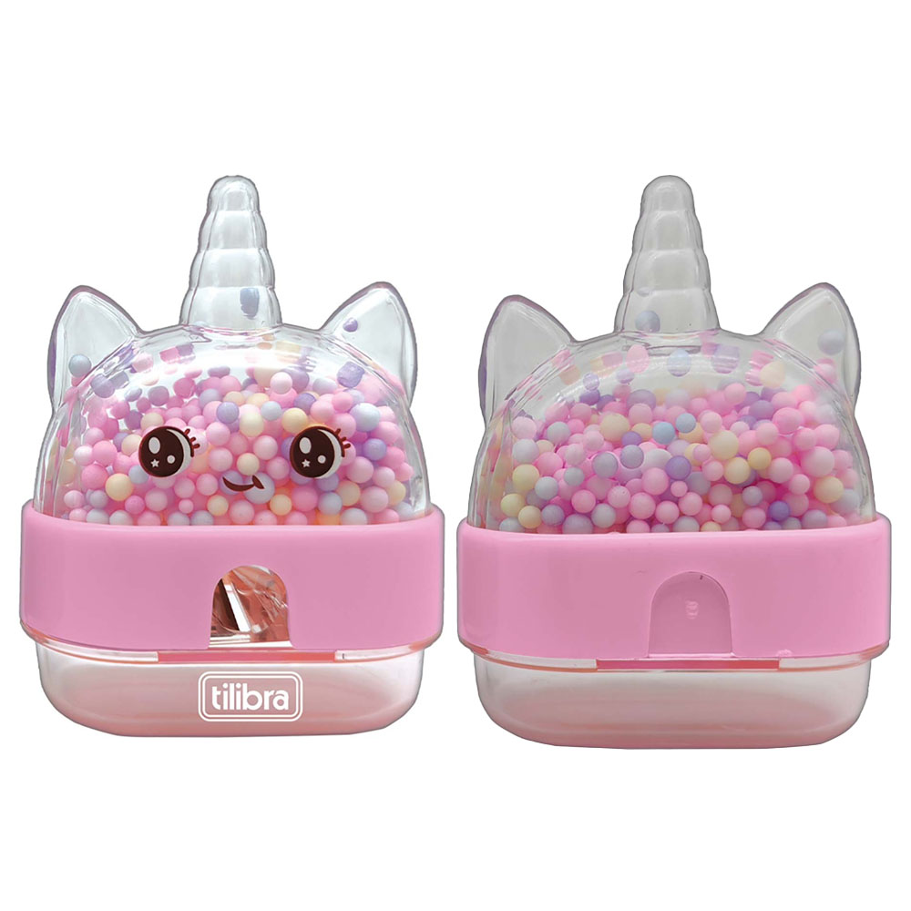 Foto 2 de Apontador 1 furo com depósito unicórnio 1und sortido tilibra