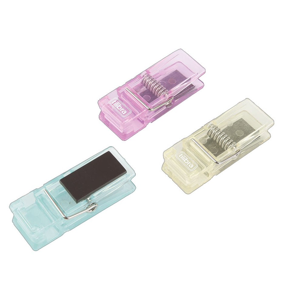 Foto 2 de Prendedor magnético 61mm 3 unidades tilibra