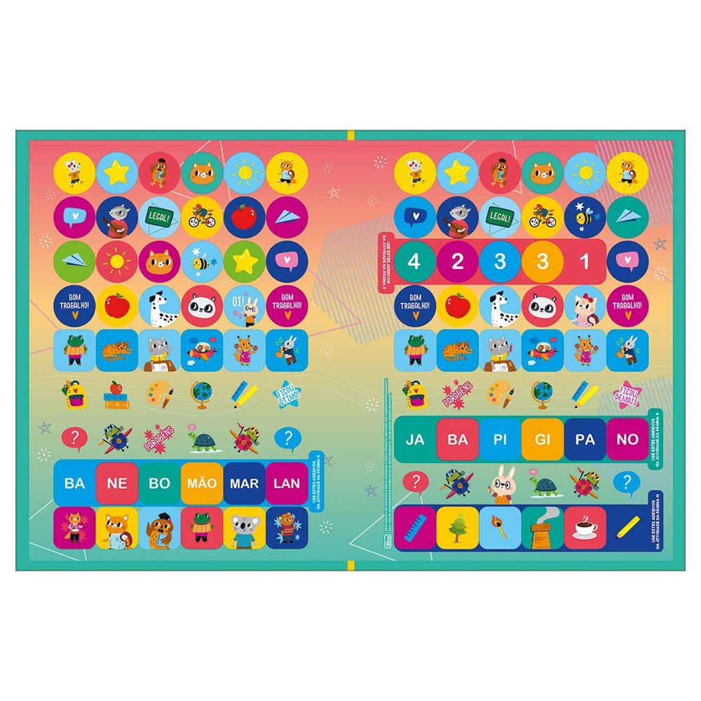 Foto 2 de Cartilha de atividades alfabetização sílabas 16fls tilibra