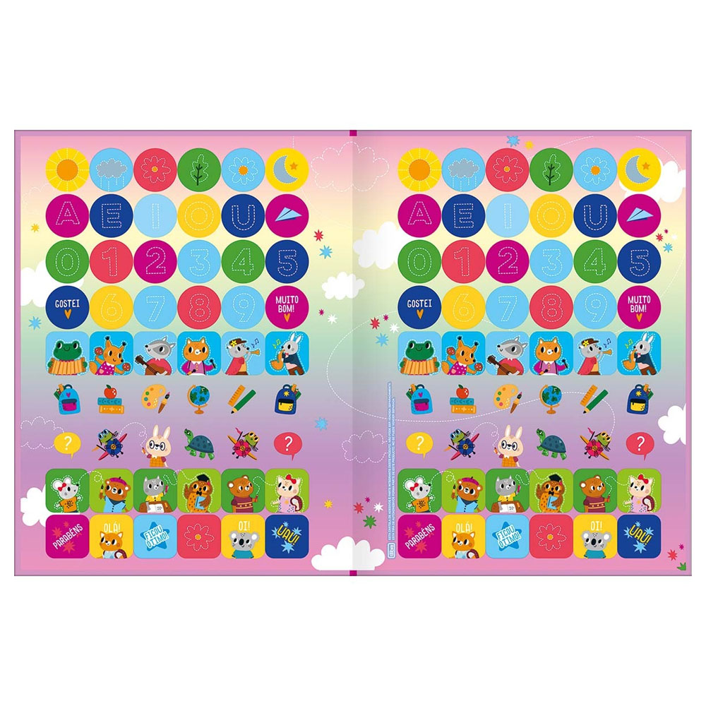 Foto 3 de Cartilha de atividades contornar 16 folhas tilibra