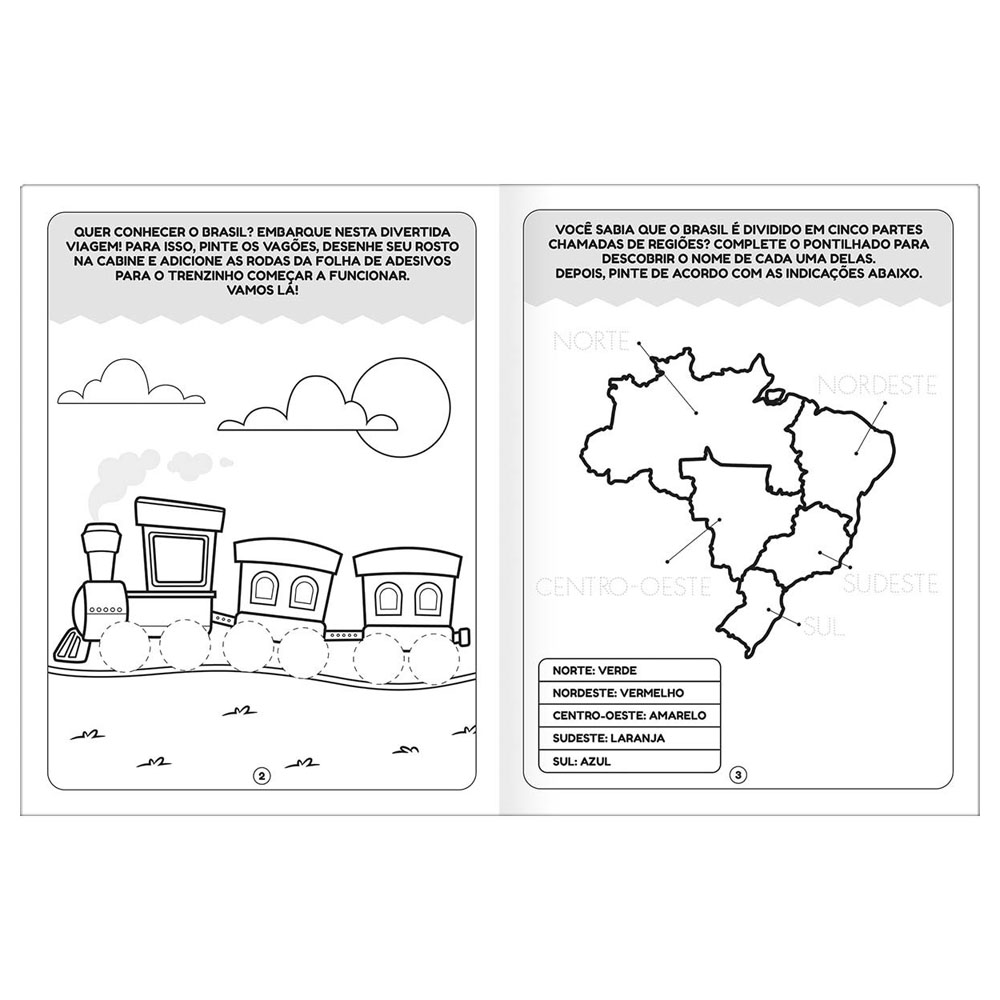 Foto 2 de Cartilha de atividades geografia brasil maped