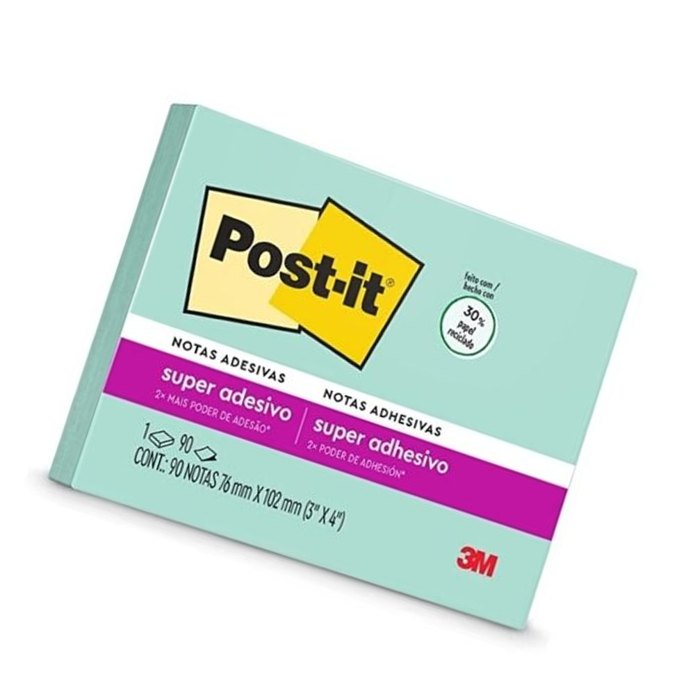 Foto 3 de Mantenha se organizado com o bloco post it 76x76 c/90 folhas
