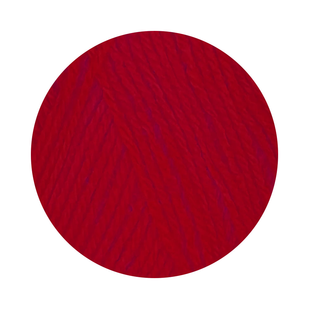 Foto 2 de Lã mollet 40g vermelho chama 145 circulo