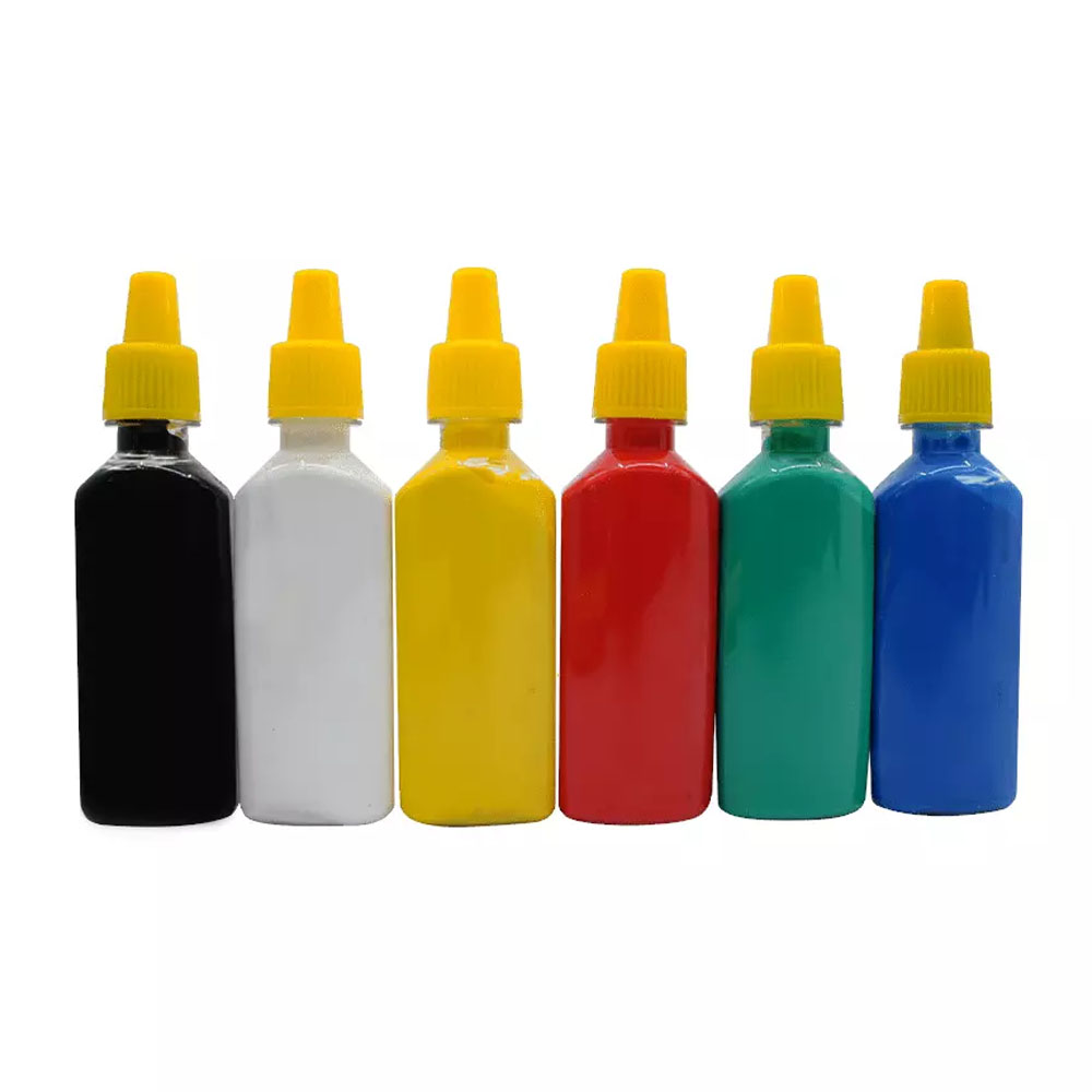 Foto 2 de Tinta plastic paint 23g com 6 cores acrilex