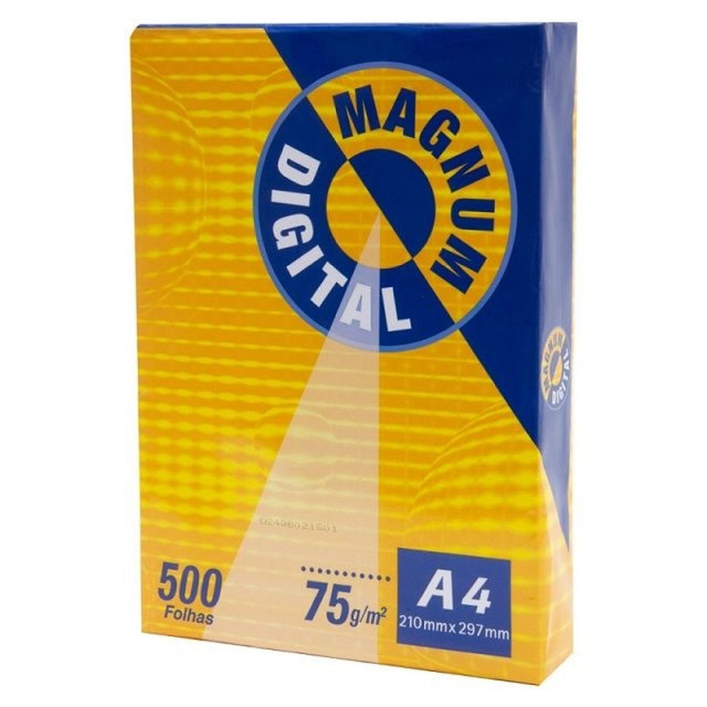 Foto 3 de Papel sulfite a4 500fls 75gr 210x297mm branco magnum