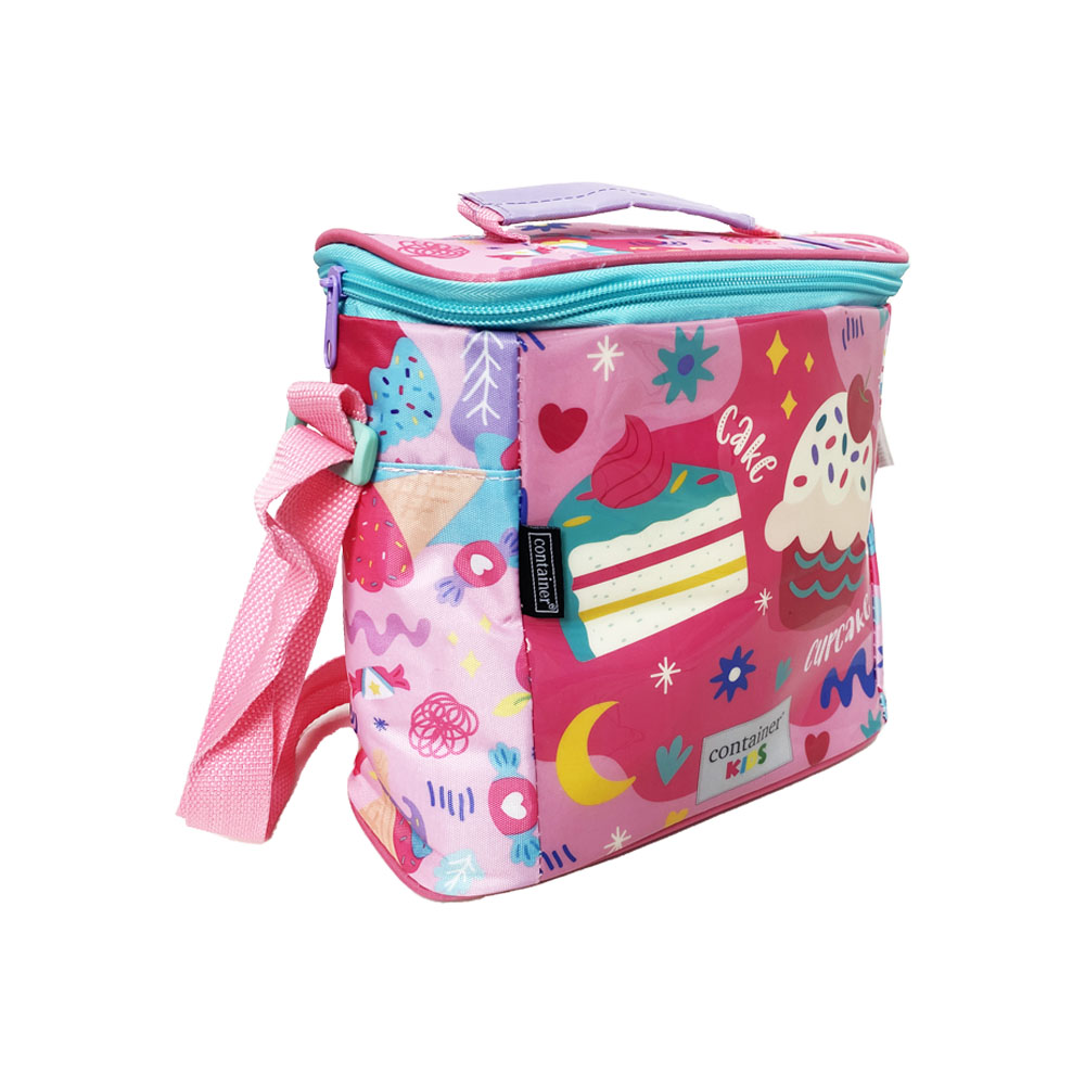 Foto 2 de Lancheira infantil soft container kids doces rosa dermiwil
