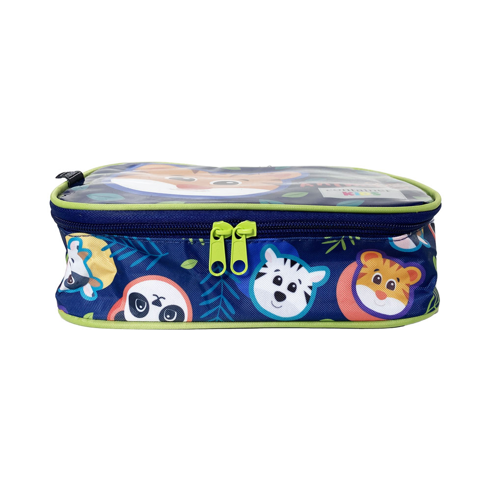 Foto 2 de Estojo baú soft container kids animais azul dermiwil