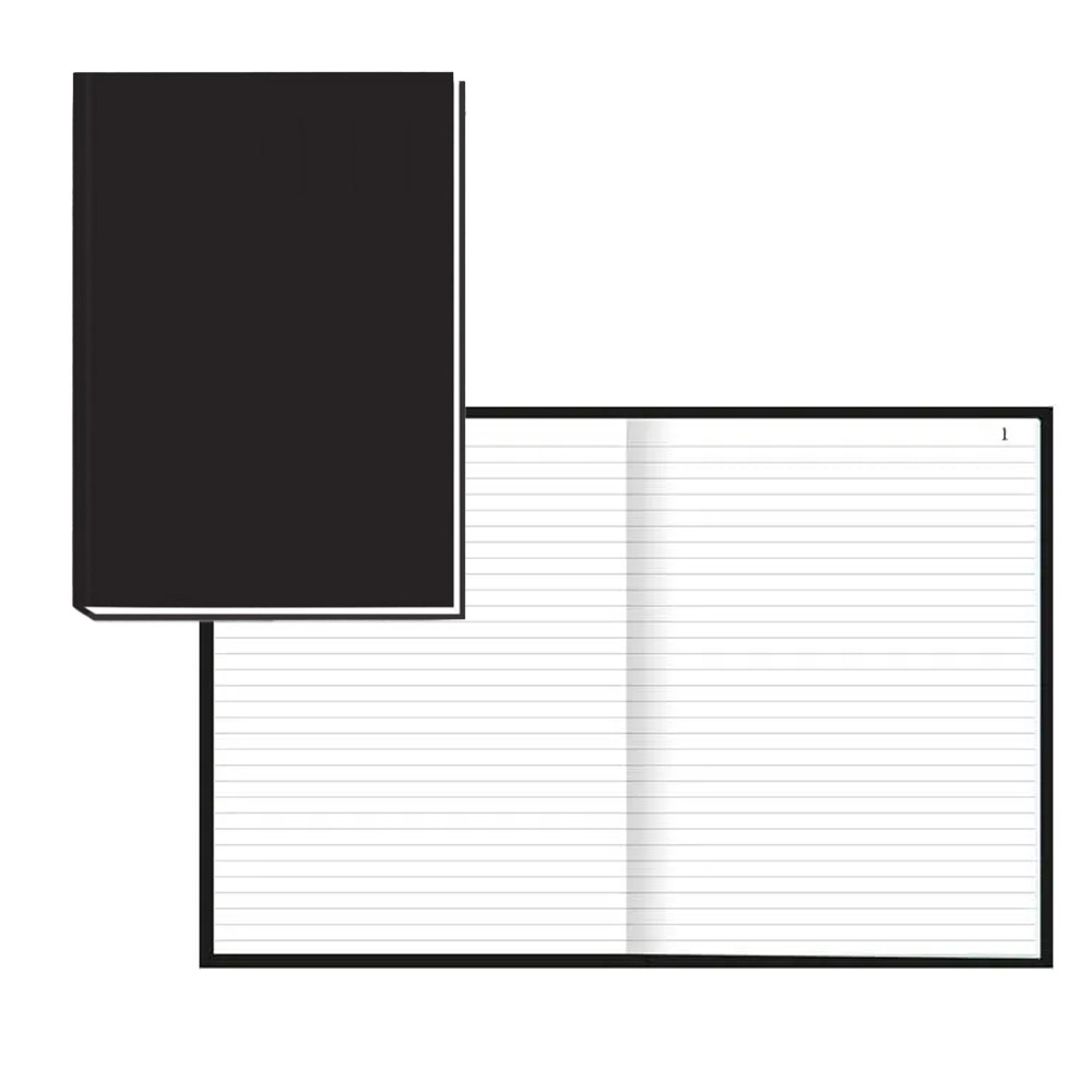 Foto 2 de Caderno livro capa dura preto numerado 100fls são domingos