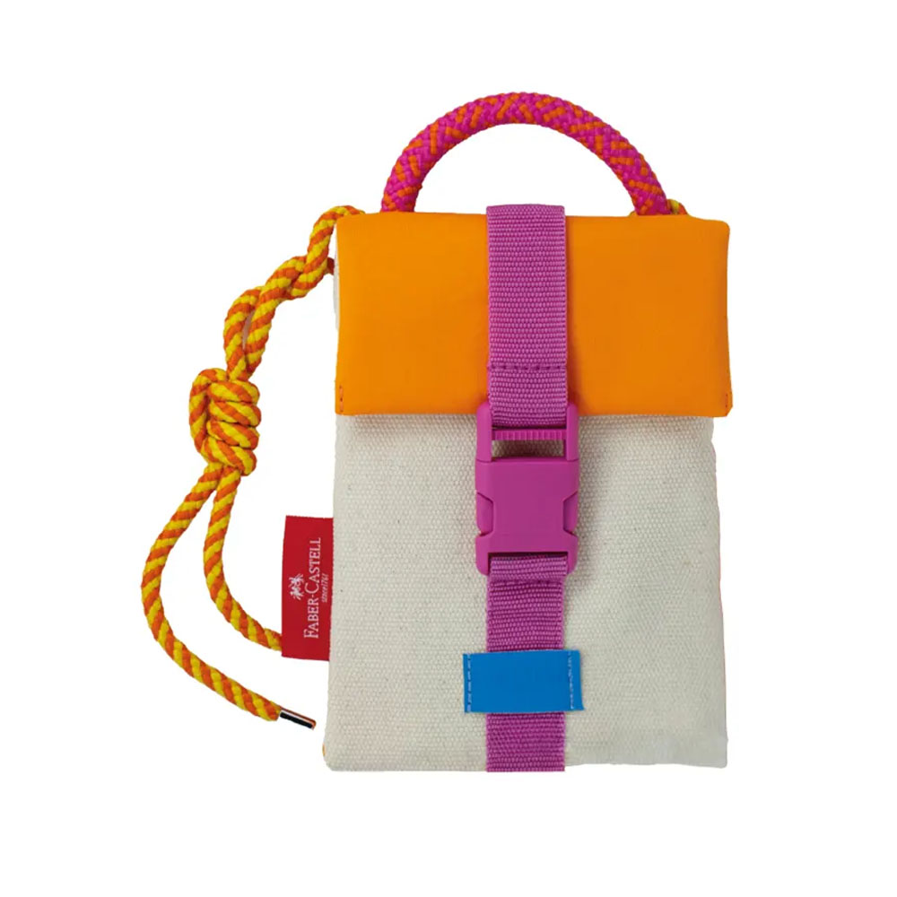 Foto 2 de Kit 10 canetas fine pen + shoulder bag summer faber castell