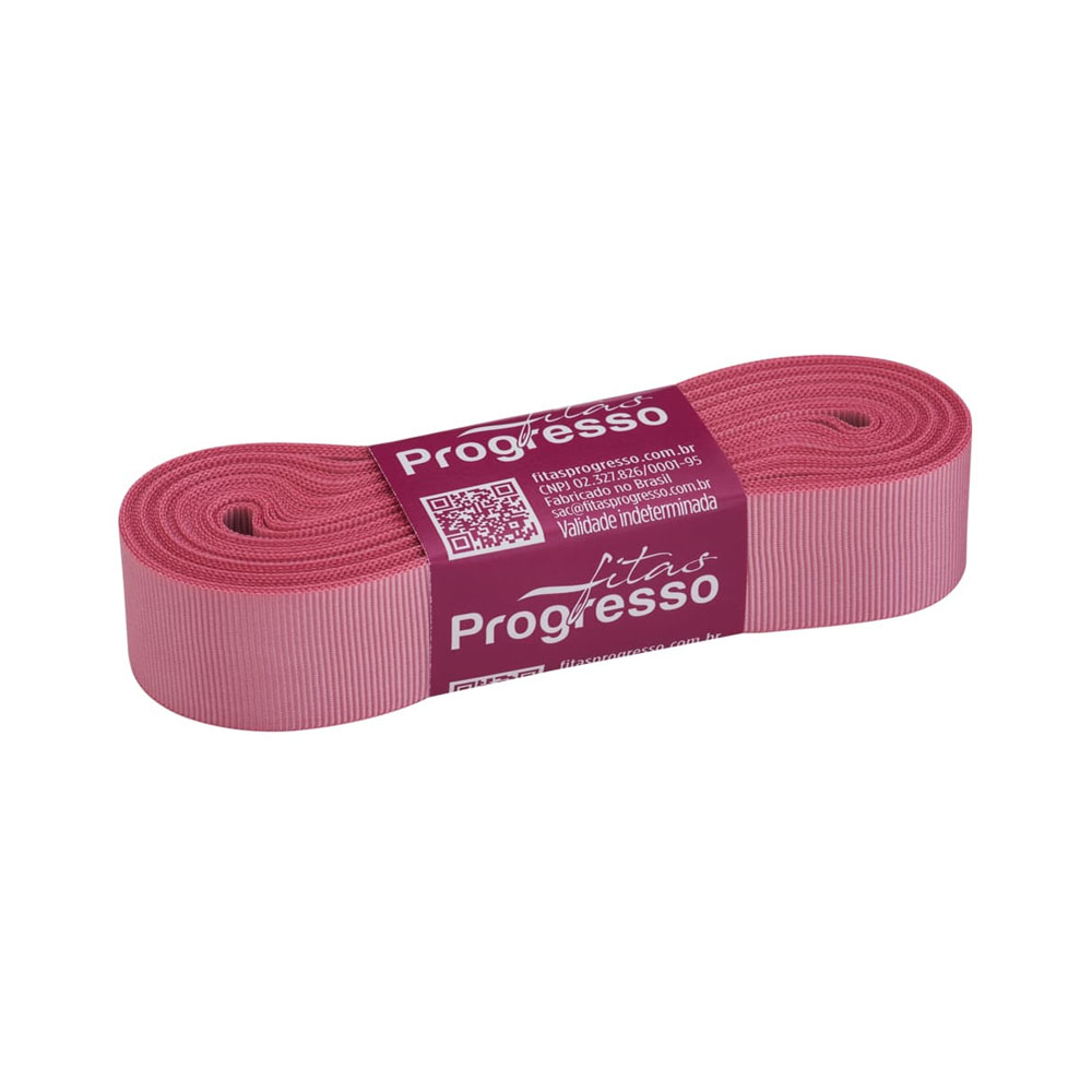 Foto 2 de Fita gorgurão 22mmx10m gp005 rosa escuro 240 progresso