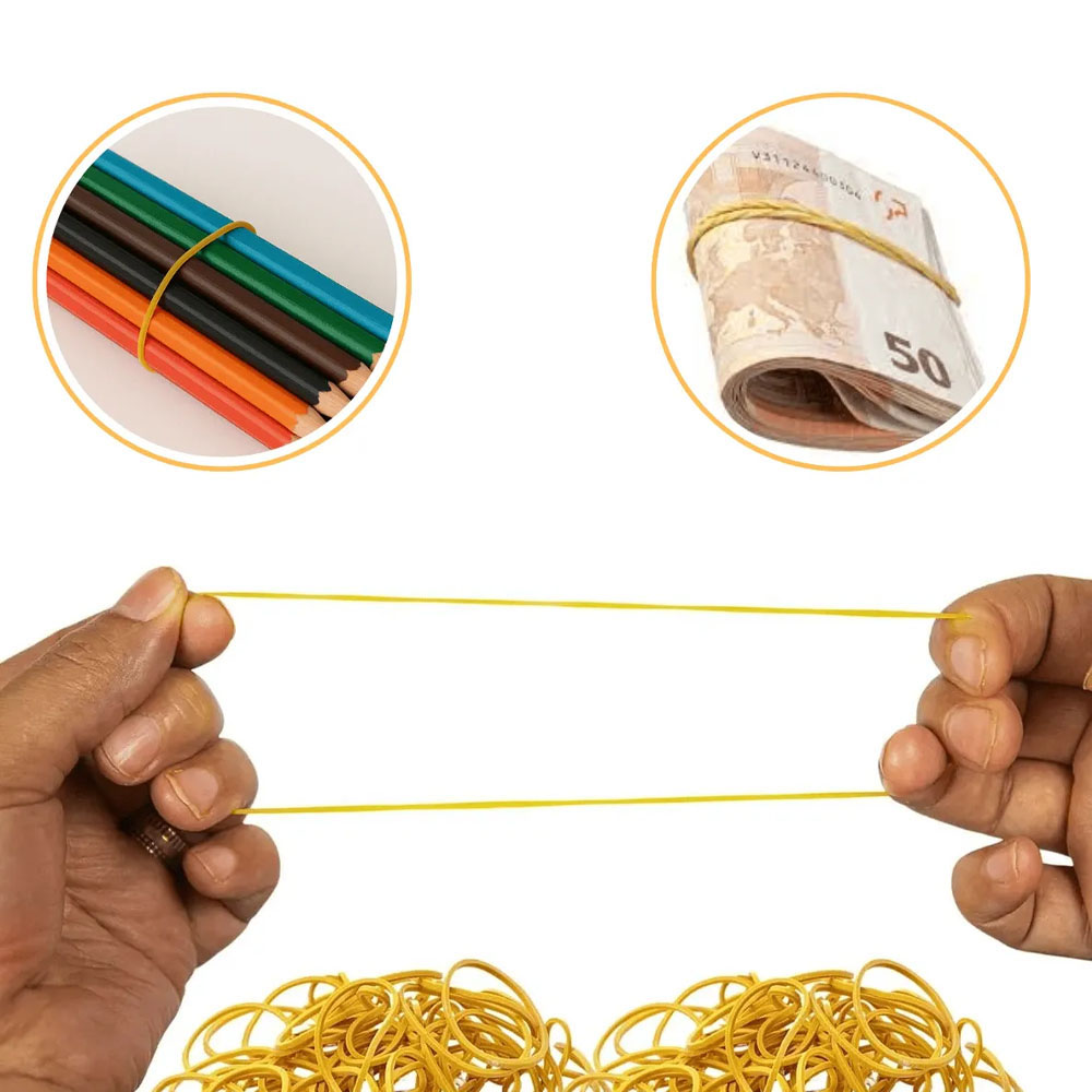 Foto 3 de Elástico p/dinheiro 25gr com 30 unidades
