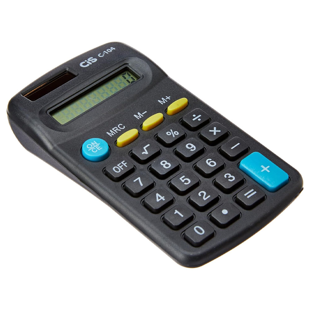 Foto 2 de Calculadora de bolso c 104/8 cis