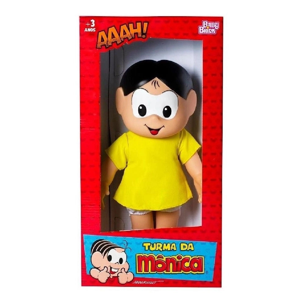 Foto 2 de Boneca clássica magali turma da mônica original baby brink