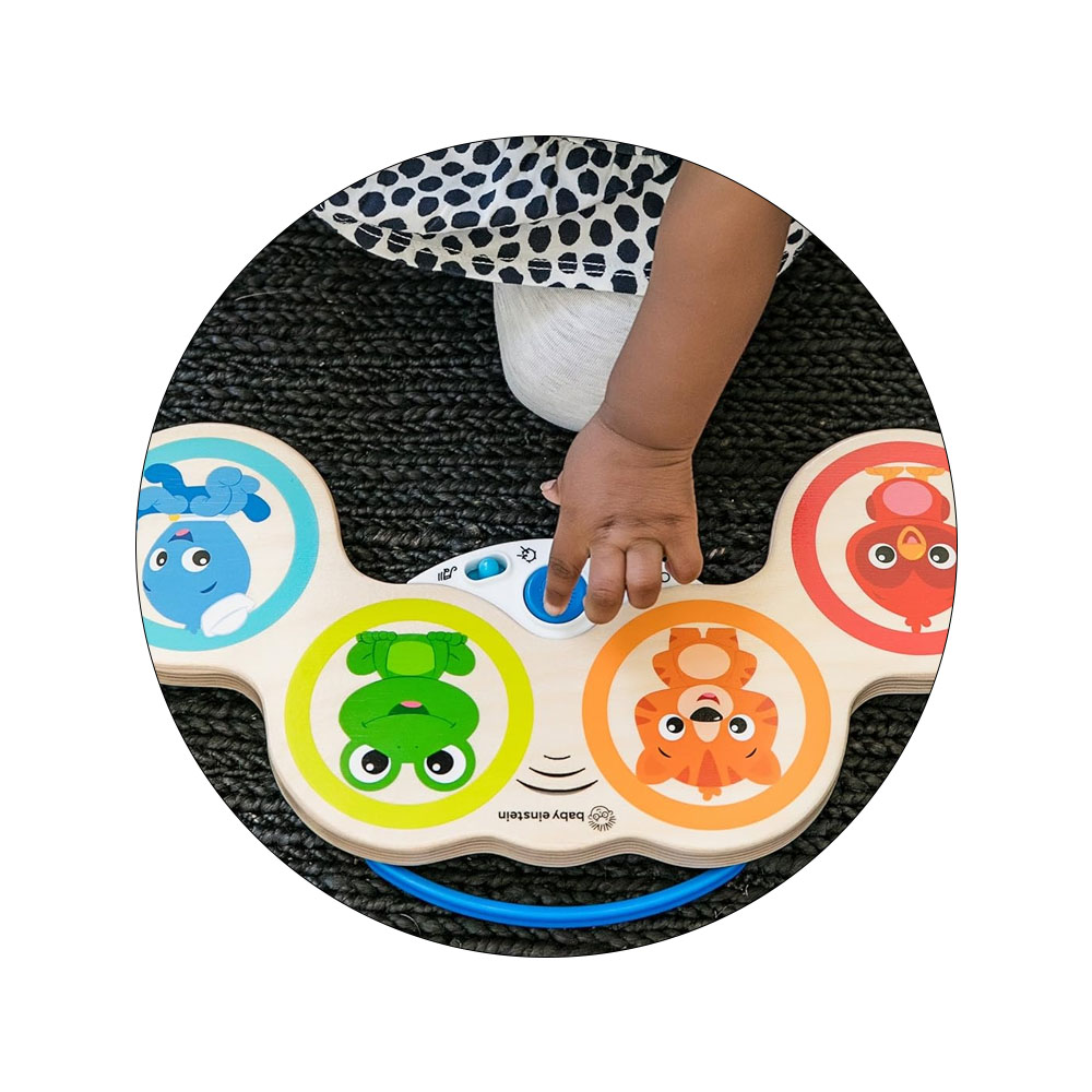 Foto 3 de Caixa músical bateria magic touch drums baby einstein hape