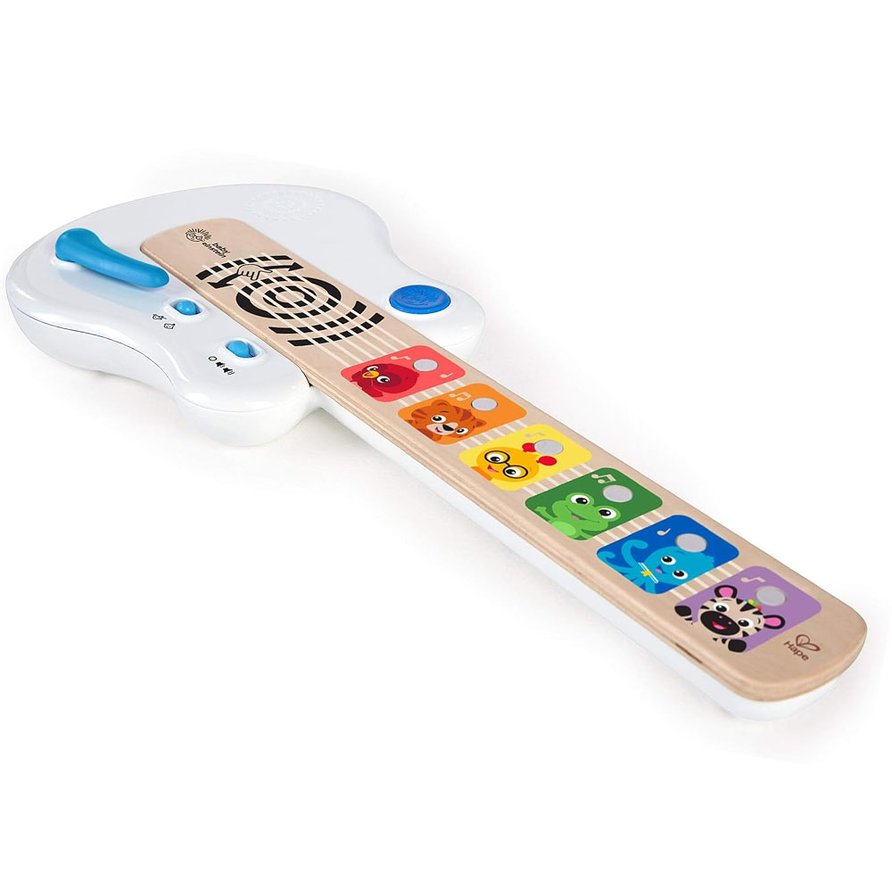 Foto 2 de Guitarra musical infantil touch baby einsten em madeira hape