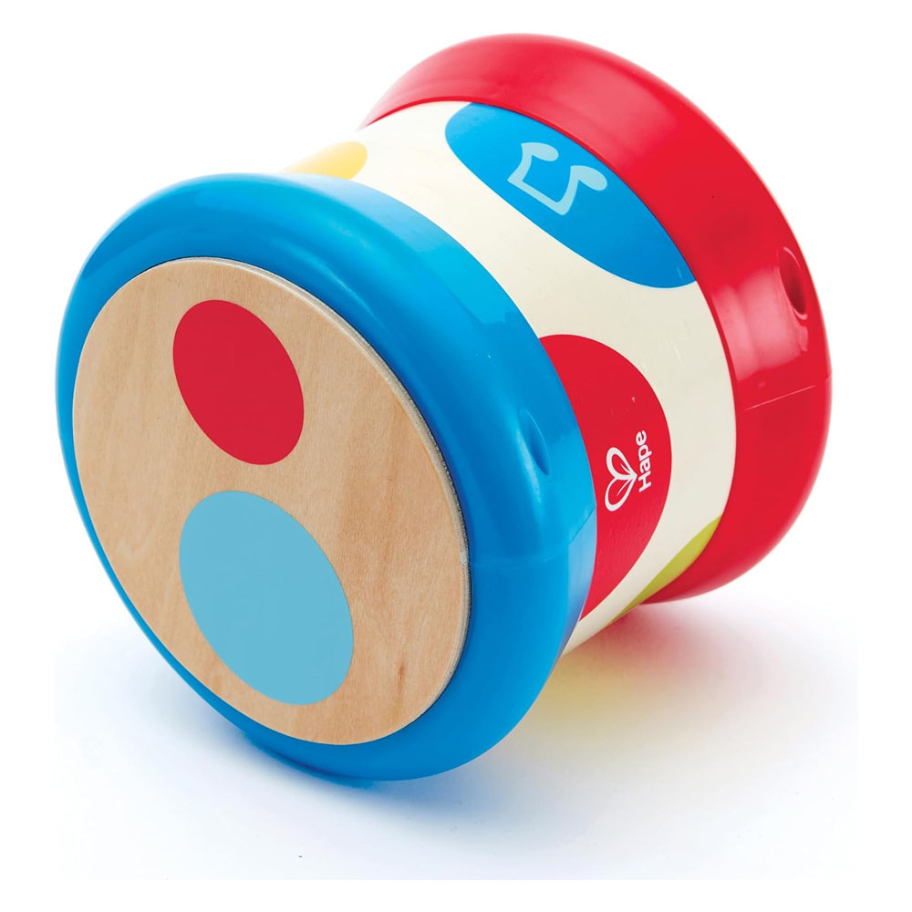 Foto 2 de Tambor musical infantil em madeira hape xalingo