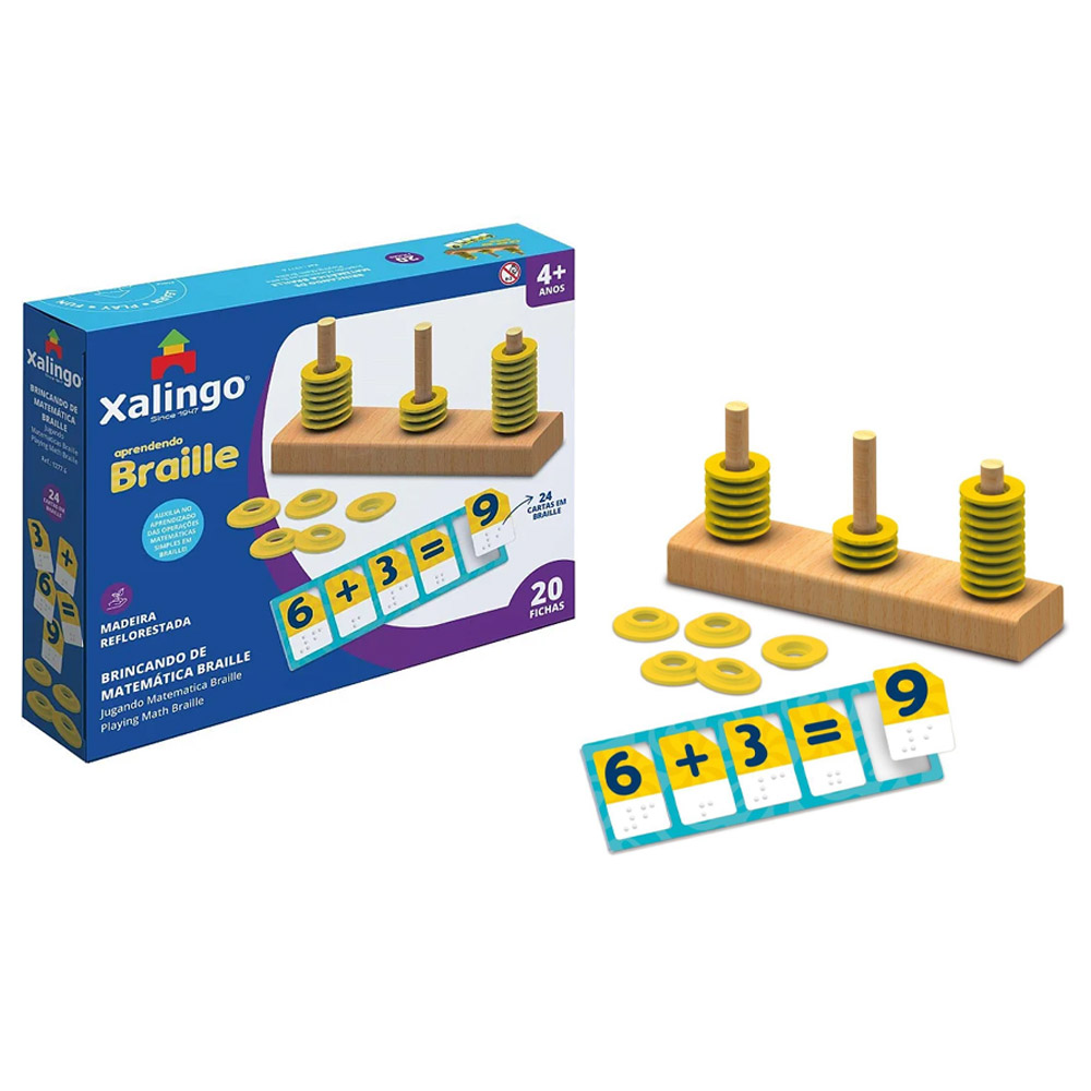 Foto 3 de Brincando de matemática aprendendo braille xalingo