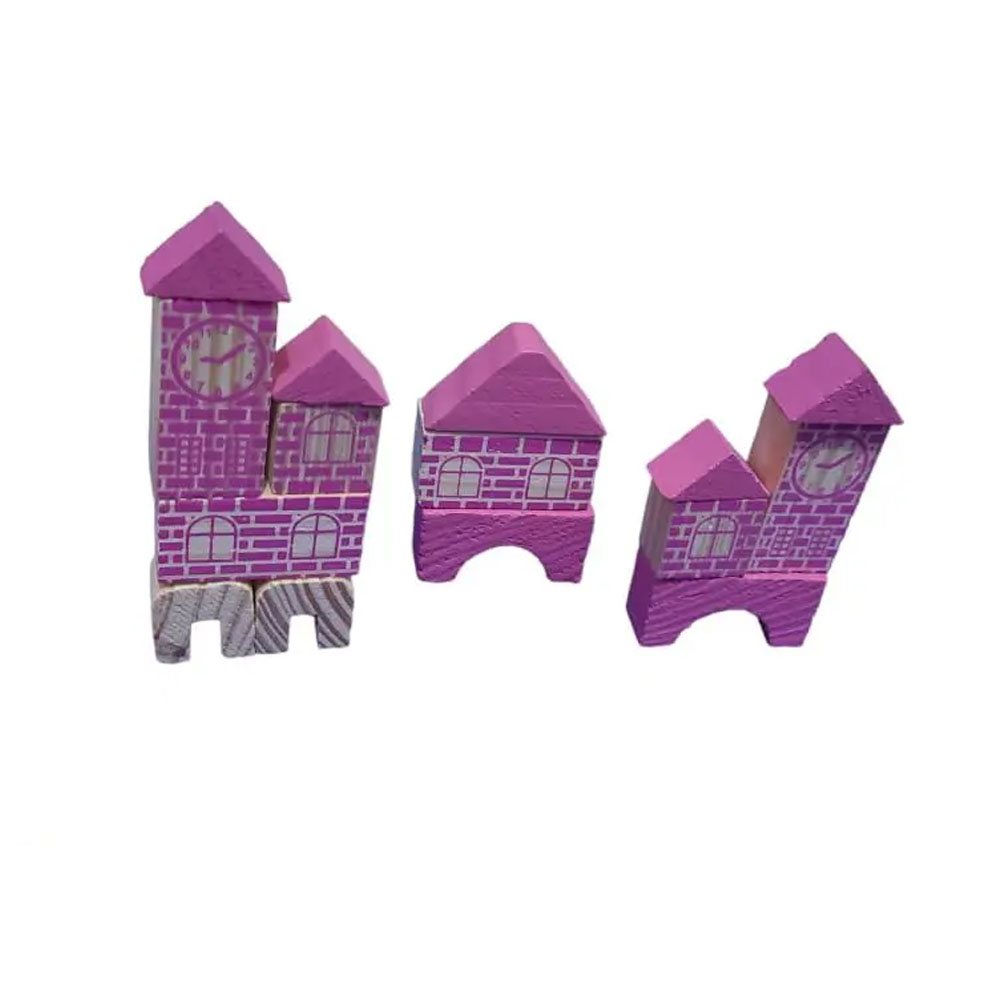 Foto 2 de Brincando de engenheiro pink 20 peças xalingo 54676