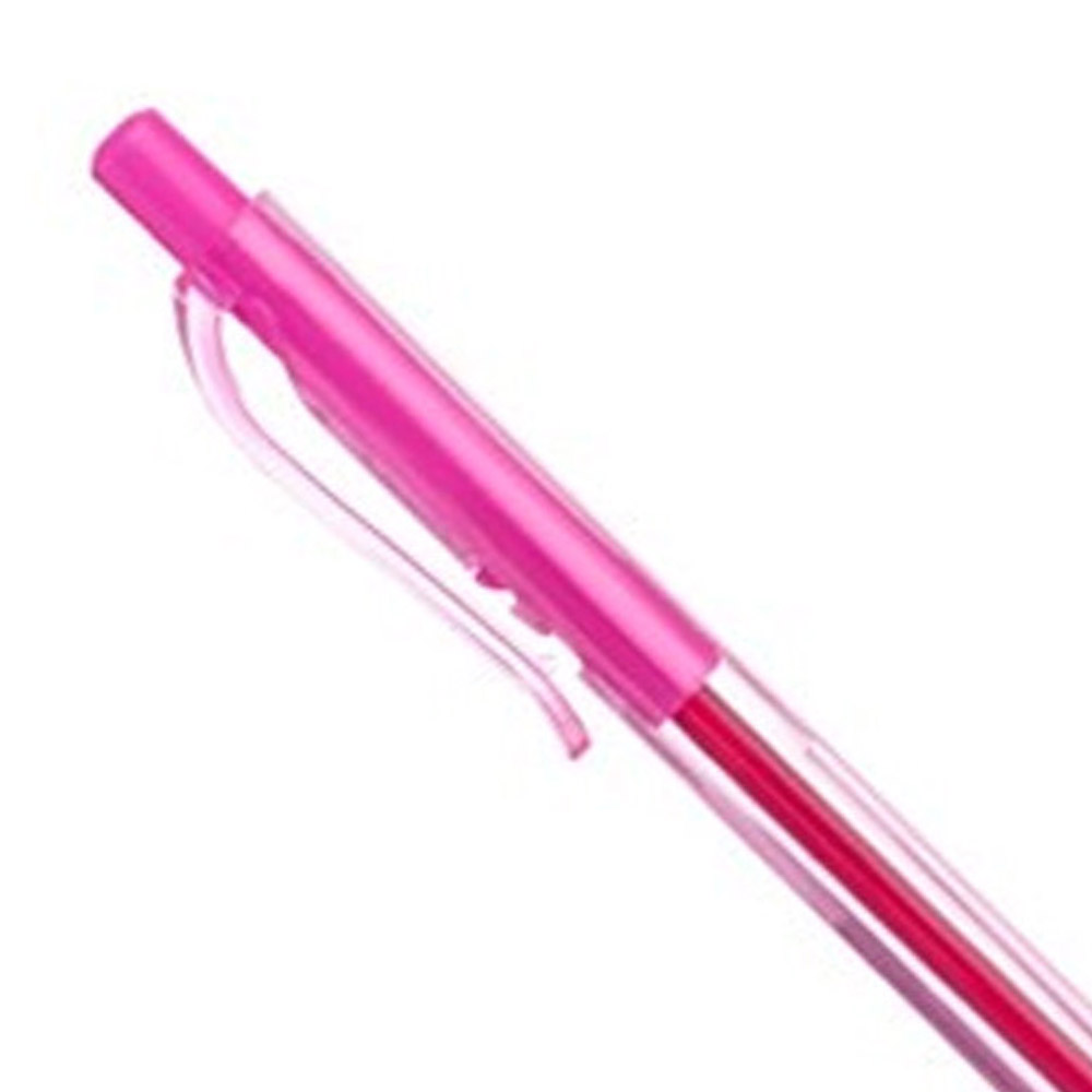 Foto 2 de Caneta esferográfica em gel liquido 1.0mm rosa newpen