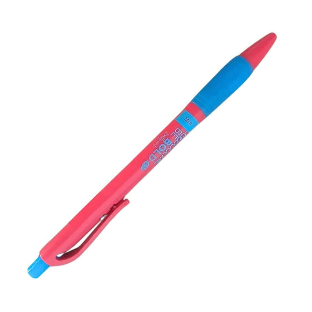 Foto 3 de Caneta esferográfica be bold gel perf. azul claro newpen