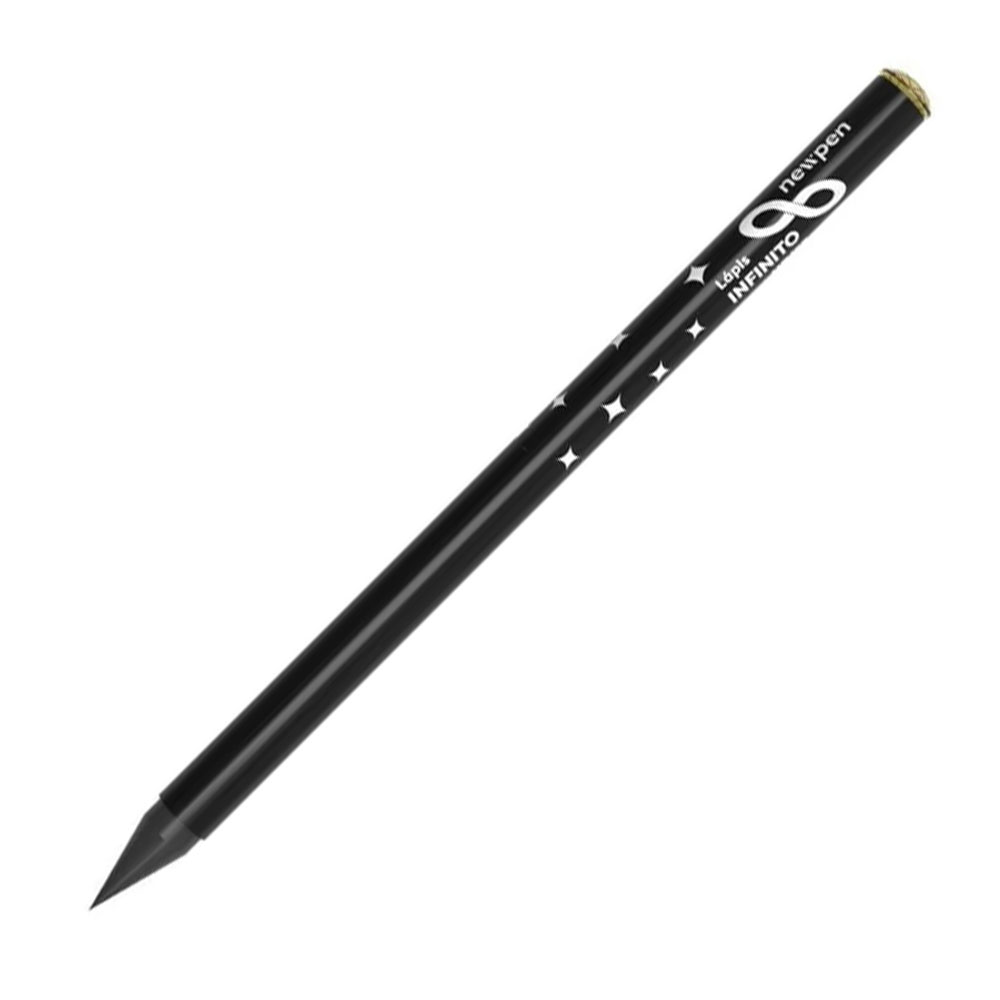 Lápis gráfite infinito black diamante hb / #2 amarelo newpen