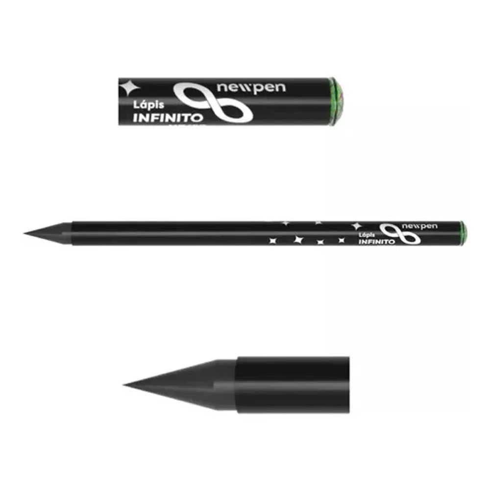 Foto 3 de Lápis gráfite infinito black hb / #2 verde newpen