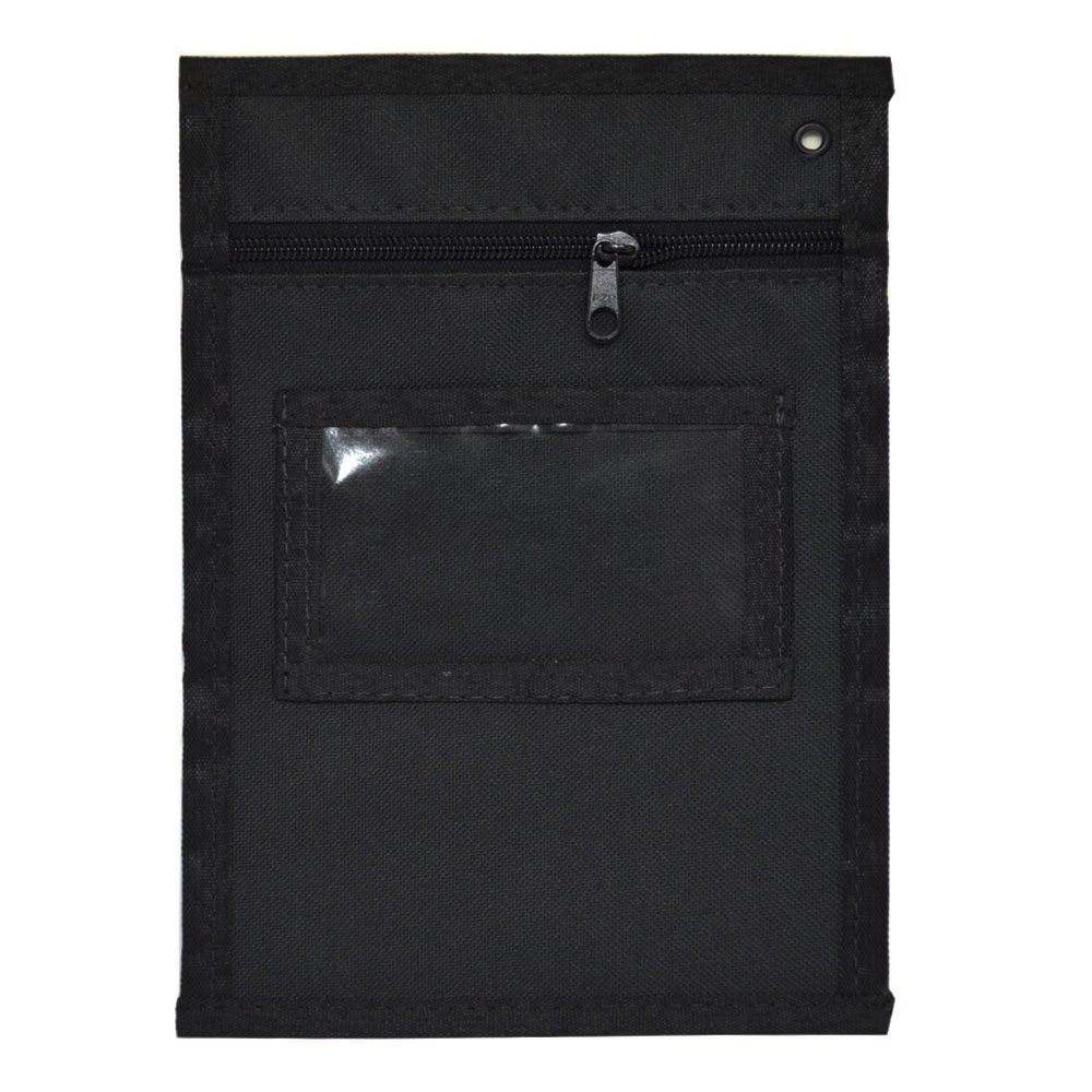 Foto 2 de Malote nylon 600 preto ziper e ilho oficio plastpark