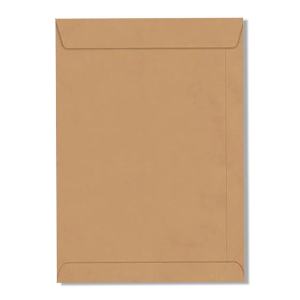 Foto 2 de Envelope saco kraft natural kn 34 80g 240 x 340 caixa c/ 250