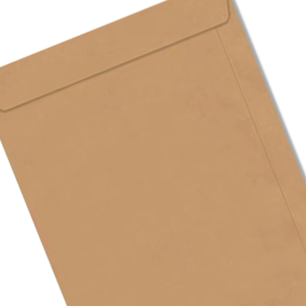 Foto 3 de Envelope saco kraft natural kn 34 80g 240 x 340 caixa c/ 250