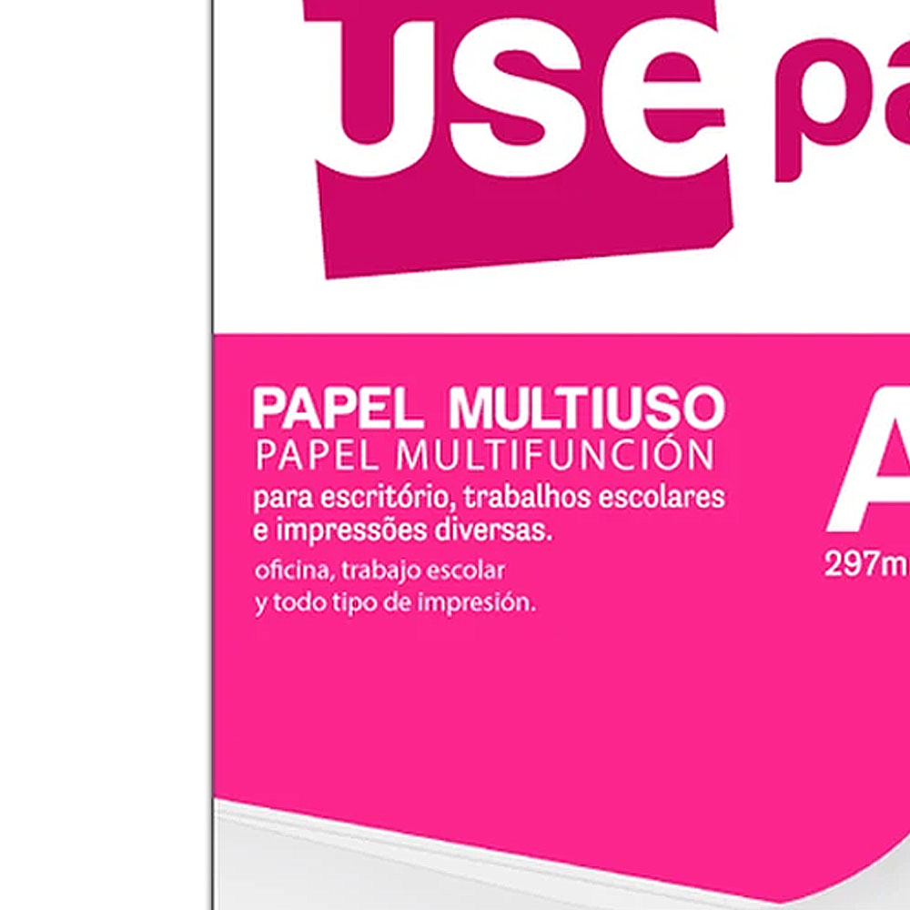 Foto 3 de Papel sulfite a3 180g 1pct c/ 25fls 60kg branco gpk brasil