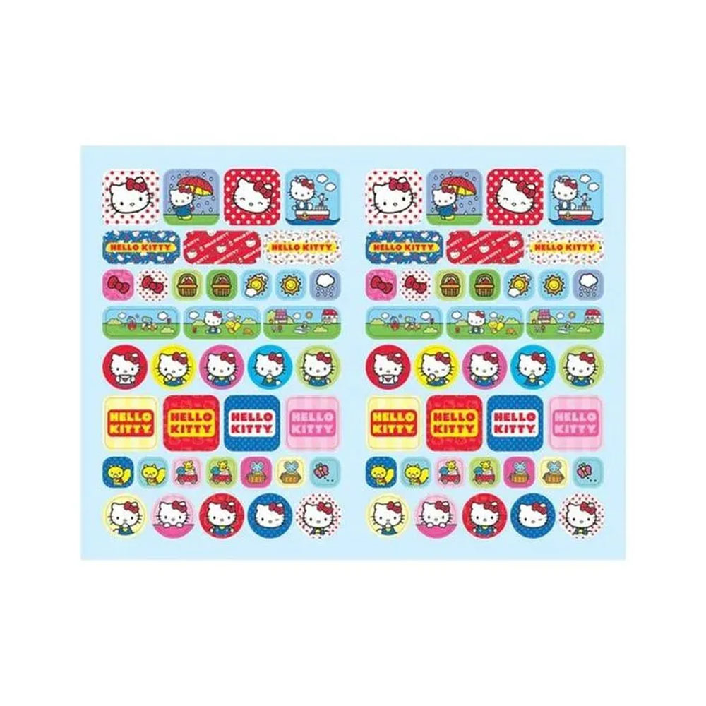 Foto 2 de Maleta de colorir 16 paginas + 12 cores hello kitty leo&leo