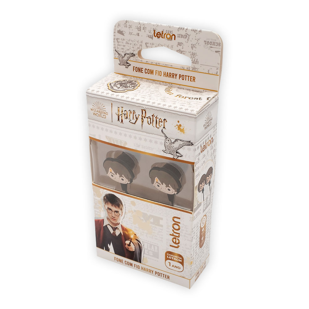 Foto 3 de Fone de ouvido com fio entrada p3 harry potter letron