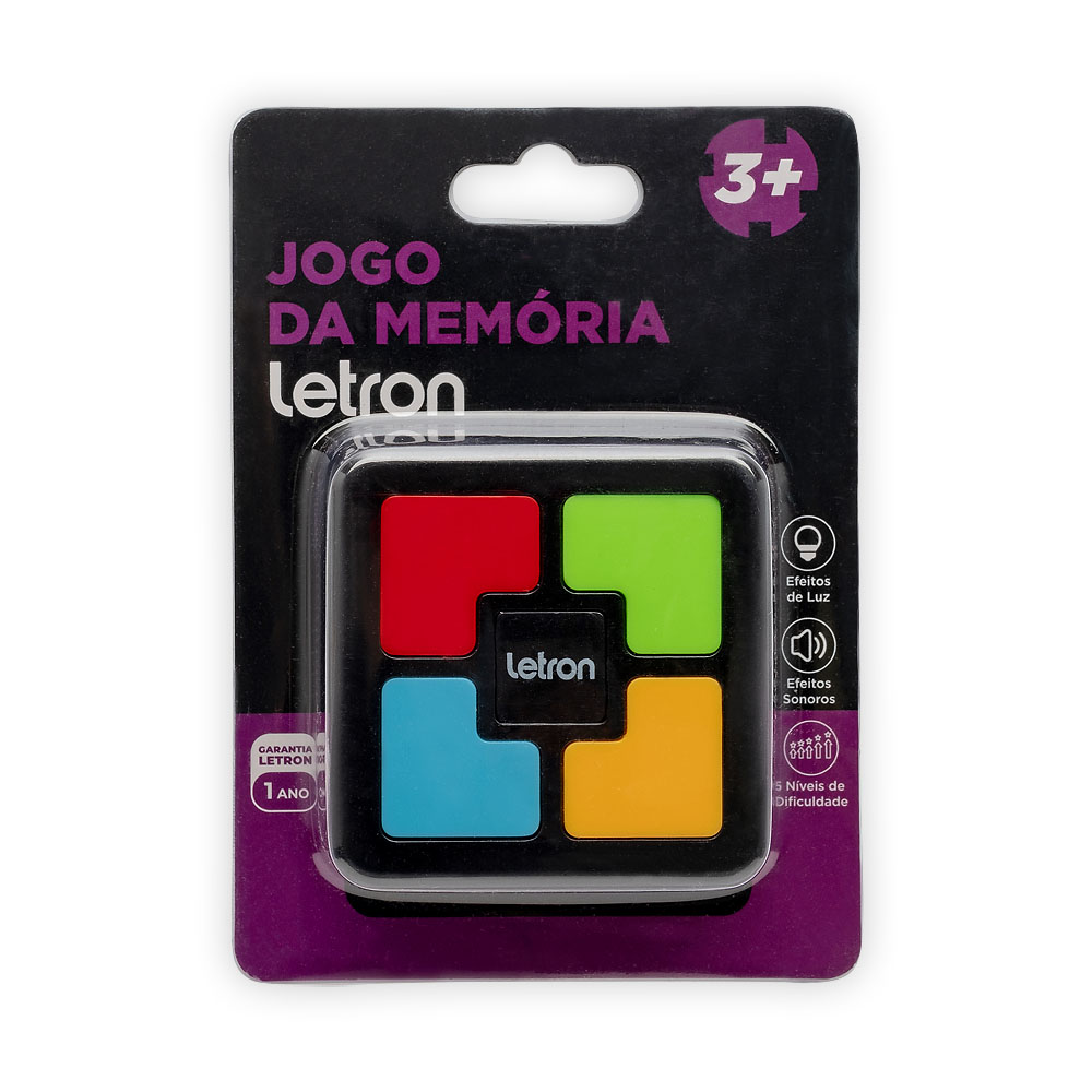 Foto 3 de Jogo da memória infantil colorido musical c/ luzes letron