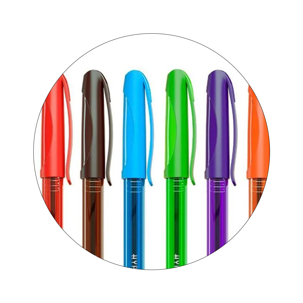 Foto 3 de Caneta esferográfica 1.0mm hyper 10 cores jocaroffice