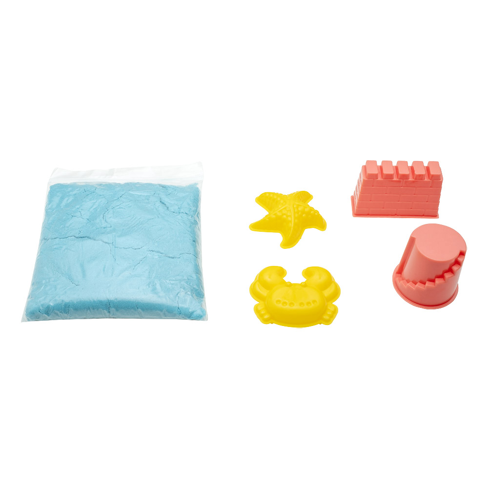 Foto 2 de Kit massinha de areia fundo do mar 300g leo&leo